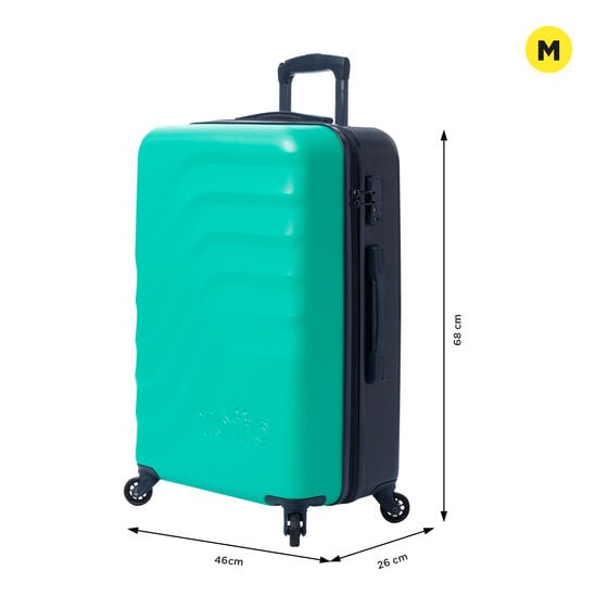 totto Maleta Bazy M - Turquoise Promoción por tiempo limitado