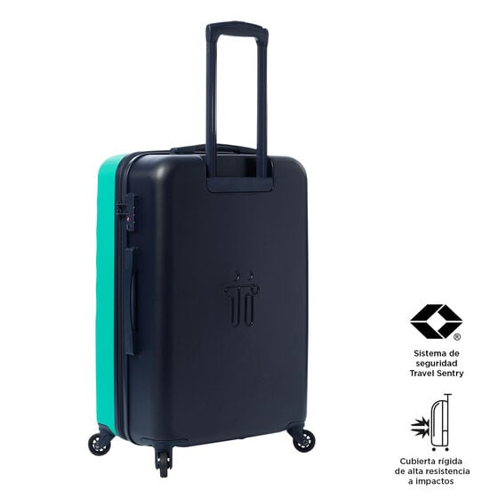 totto Maleta Bazy M - Turquoise Promoción por tiempo limitado