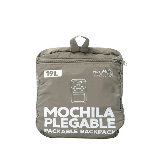 totto Mochila plegable Collapse - Desert Taupe Oferta especial de fábrica