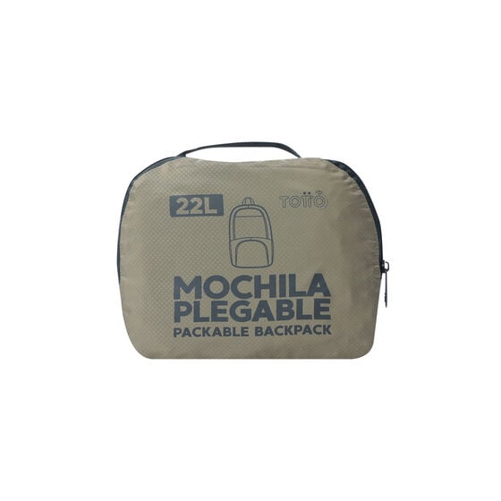 totto Mochila plegable Syncro - Desert Taupe Superdescuento