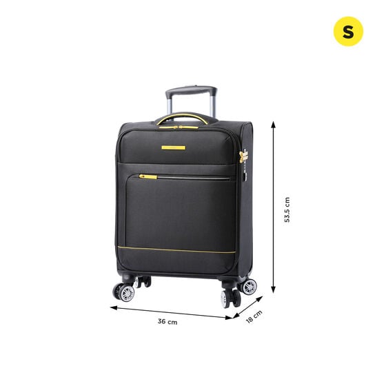 totto Maleta Liviana S - Negro Mejor oferta