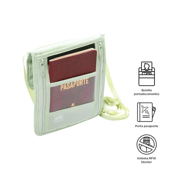 totto Porta Pasaporte Hang - Meadow Mist Solo hoy