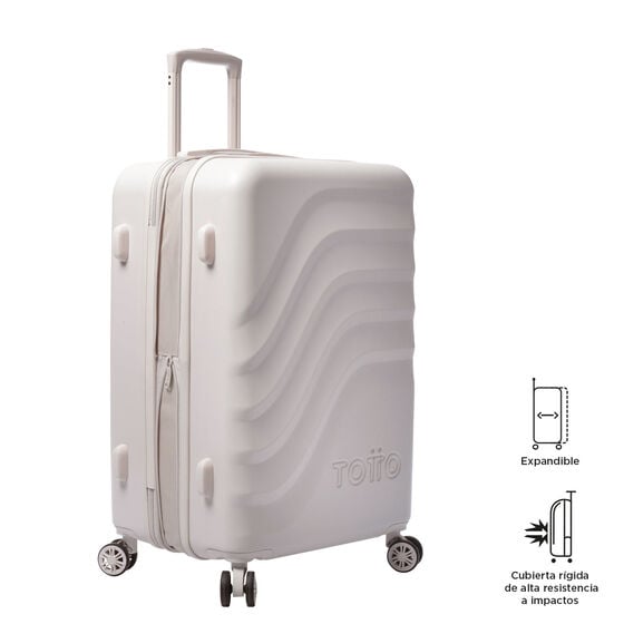 totto Maleta Bazy+ M - White Sand Superdescuento