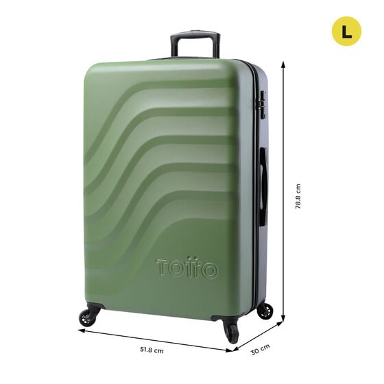 totto Maleta Bazy L - Cedar Green En oferta