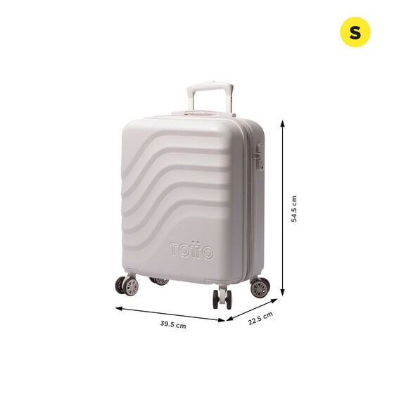 totto Maleta Bazy+ S - White Sand Libre de impuestos