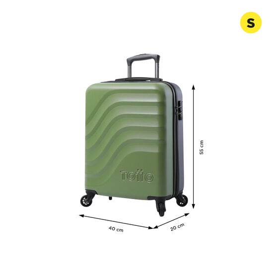 totto Maleta Bazy S - Cedar Green Descuentos del mes
