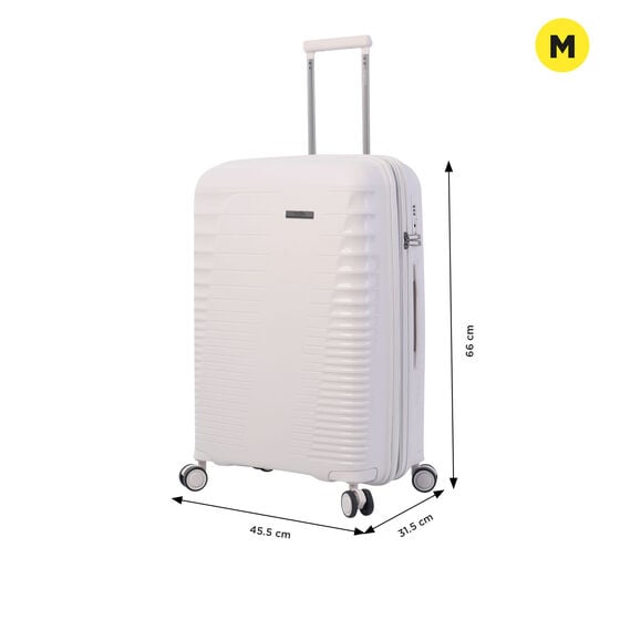 totto Maleta Traveler M - White Sand Oferta exclusiva