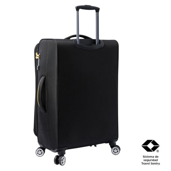 totto Maleta Liviana M - Negro Descuento por venta flash
