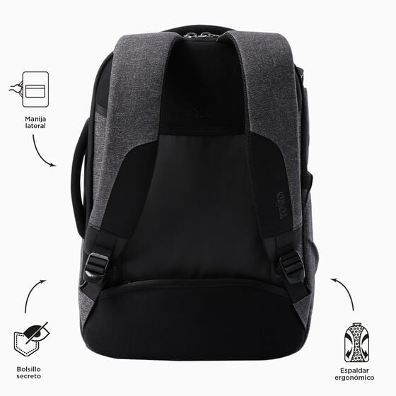 totto Mochila GTX 2.0 L - Charcoal Mix Ofertas especiales