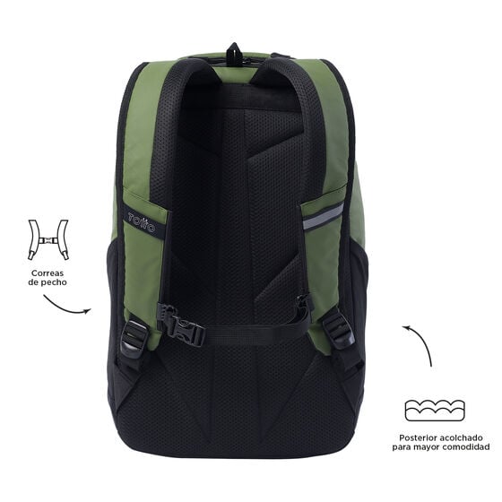 totto Mochila Savage - Cedar Green Precio ultrabajo