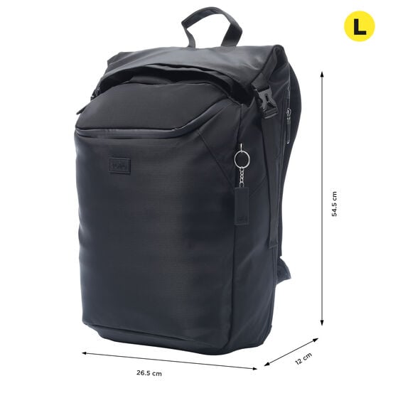 totto Mochila Chicago - Negro Descuento