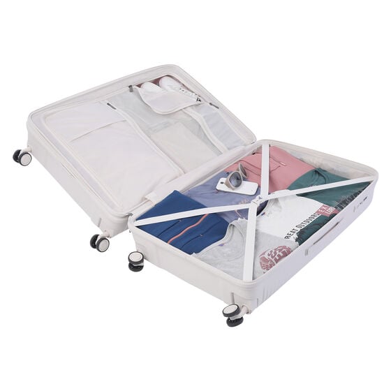 totto Juego de maletas Traveler - White Sand Mejor oferta