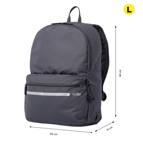totto Mochila Green Code - Titanium ÚLTIMAS EDICIONES