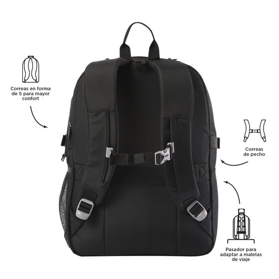 totto Mochila Molyk - Negro Promoción por tiempo limitado