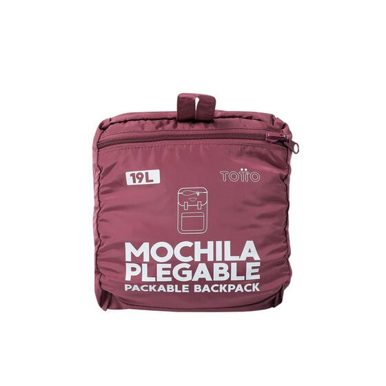 totto Mochila plegable Collapse - Deco Rose Oferta especial de fábrica