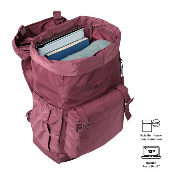 totto Mochila plegable Collapse - Deco Rose Oferta especial de fábrica