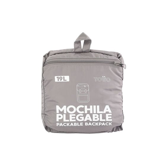 totto Mochila plegable Collapse - Titanium Promoción trimestral