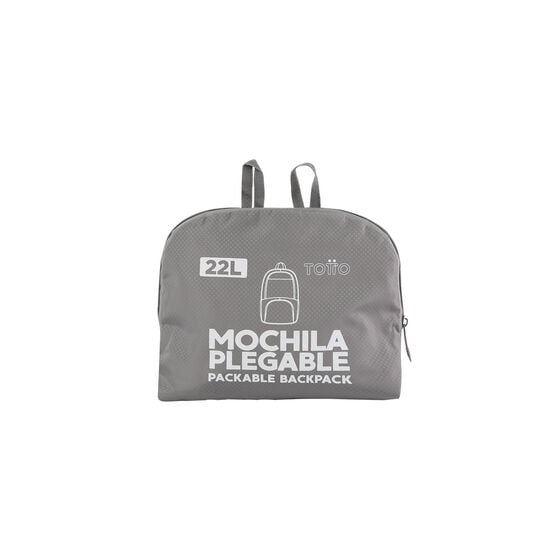 totto Mochila plegable Syncro - Titanium Liquidación