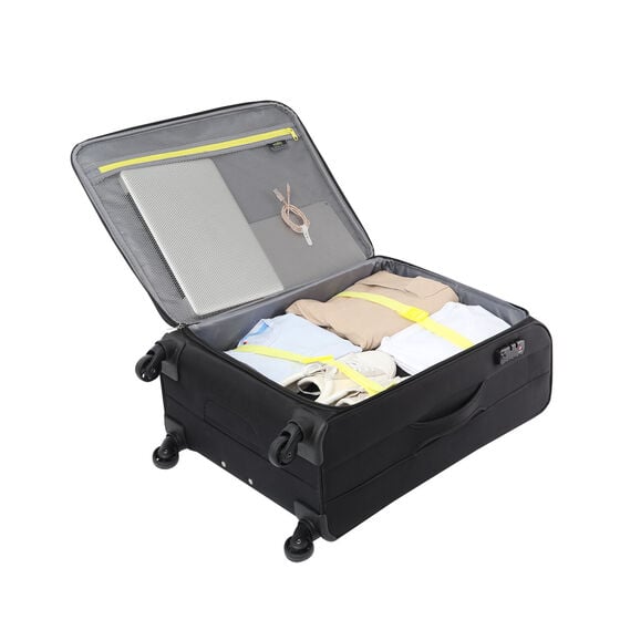 totto Maleta Travel Lite M - Negro Limitado a 3 días