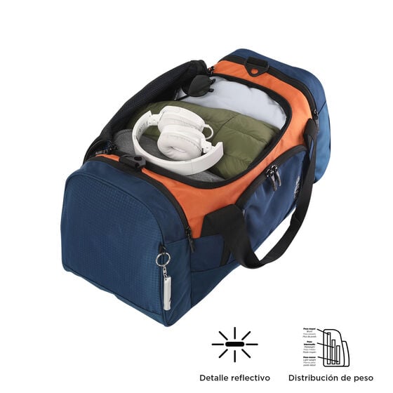 totto Bolsa Cobred - Azul y naranja En oferta