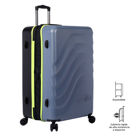 totto Maleta Bazy+ L - Folkstone Gray Descuento por venta flash