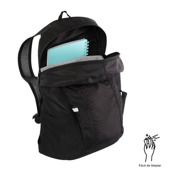 totto Mochila plegable Troker - Negro Ventas relámpago