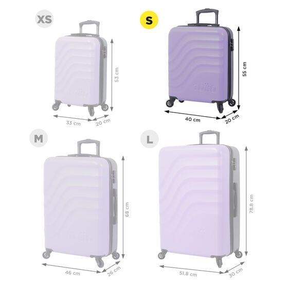 totto Maleta Bazy S - Morado Oferta especial