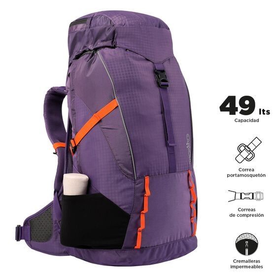 totto Mochila Summit 45 - Morado Ofertas de temporada