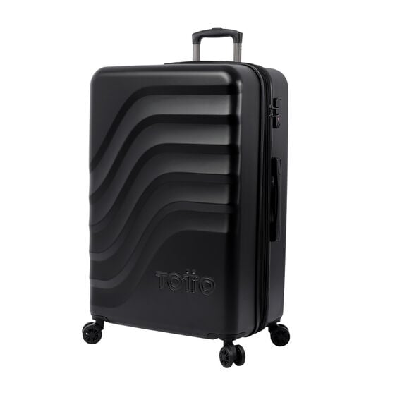 totto Juego de maletas Expandible Bazy+ - Negro Rebajas baratas