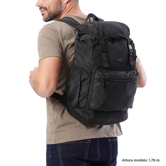 totto Mochila plegable Collapse - Negro Última moda