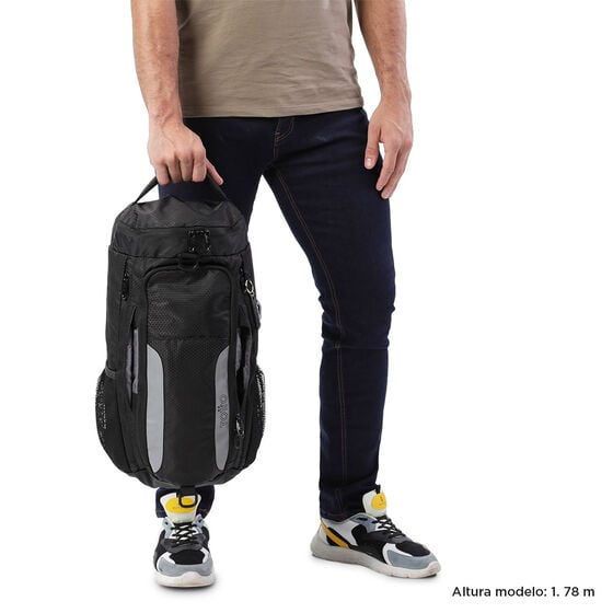 totto Bolsa plegable Gosum - Black Ofertas de temporada