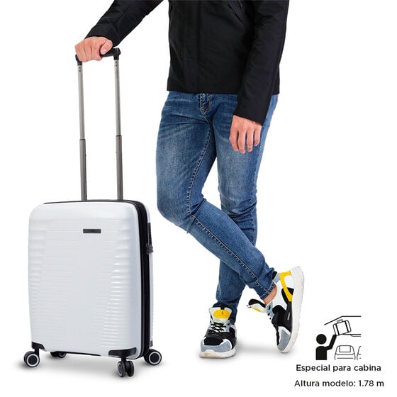 totto Maleta Traveler S - Blanco Precio ultrabajo