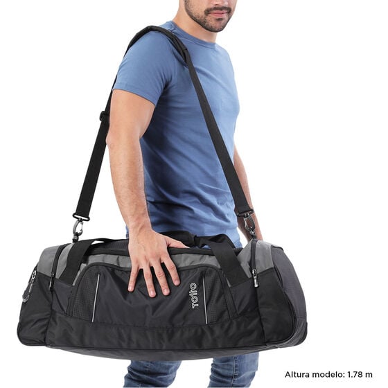 totto Bolsa de viaje Estany - Negro Ventas relámpago