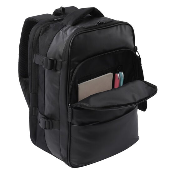 totto Kit mochila de viaje + almohada Black/Salute Mejor oferta