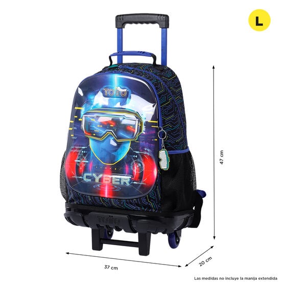 totto Mochila de ruedas Mettaverse L Precio de fábrica