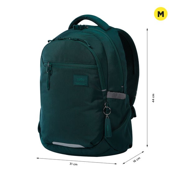 totto Mochila Misisipi - Bistro Green Descuentos del mes
