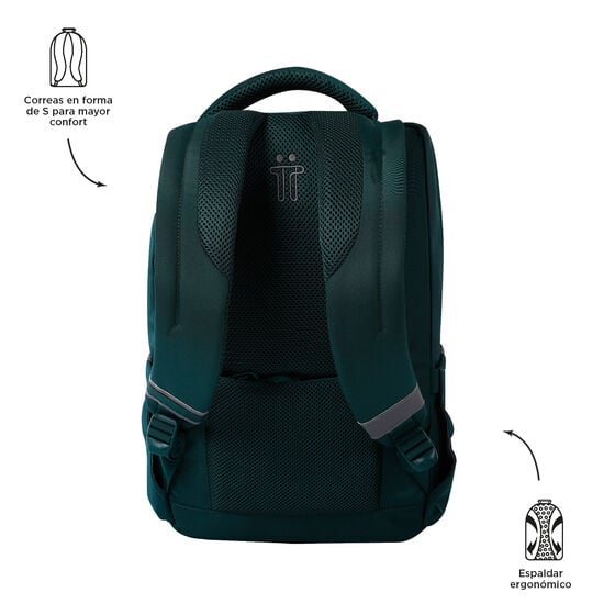 totto Mochila Misisipi - Bistro Green Descuentos del mes