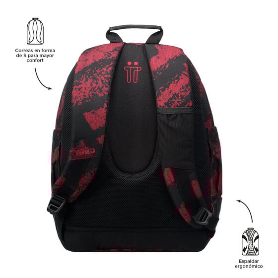 totto Mochila Crayoles - Tiza roja Rebajas de fin de temporada