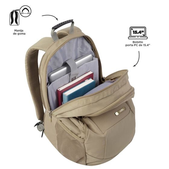 totto Mochila Krimmler - Marrón Precio ultrabajo