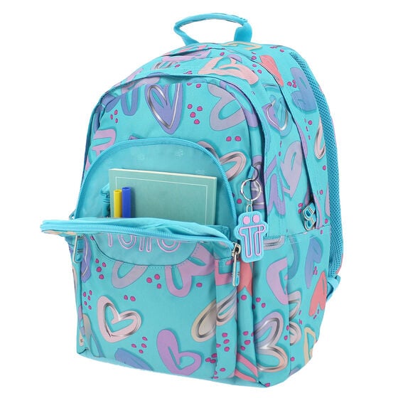 totto Mochila Lápiz - Corazones pintados Devoluciones gratuitas