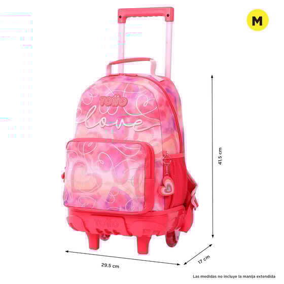totto Mochila de ruedas Amorely M 2025