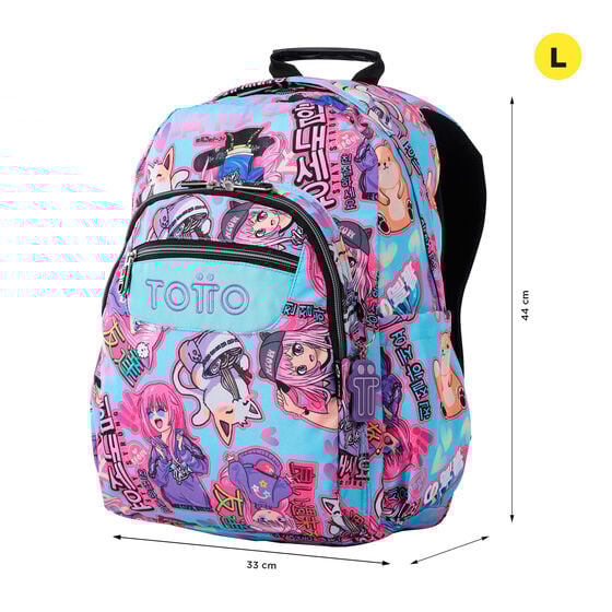 totto Mochila Acuareles - Anime Girls Outlet online