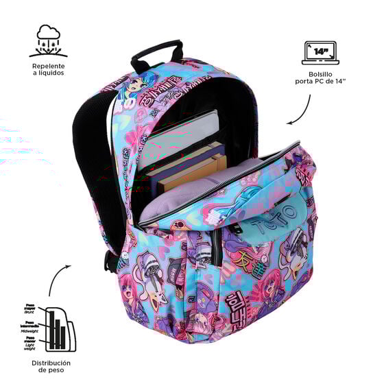 totto Mochila Acuareles - Anime Girls Outlet online