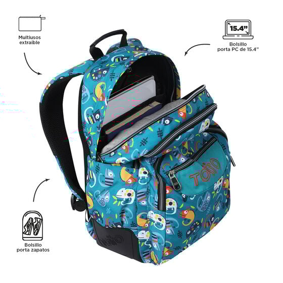 totto Mochila Crayoles - Egreth Gran oferta