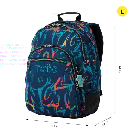 totto Mochila Crayoles - Shock Tienda