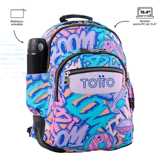 totto Mochila Crayoles - Broad Mejor oferta