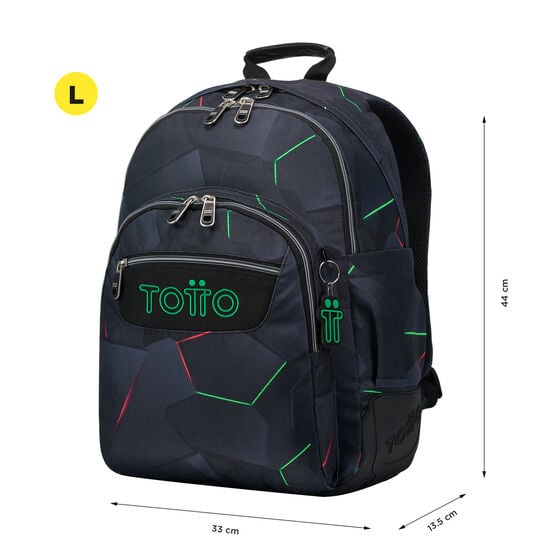 totto Mochila Crayoles - Fractal Envío gratis