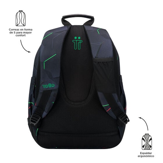 totto Mochila Crayoles - Fractal Envío gratis