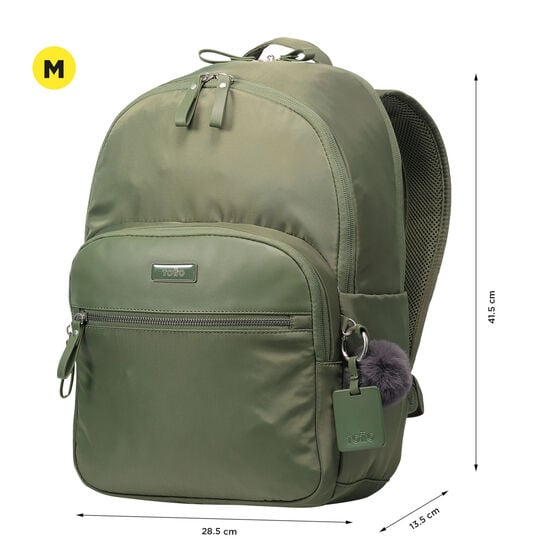 totto Mochila Adelaide 3 - 2.0 Verde Promoción por tiempo limitado