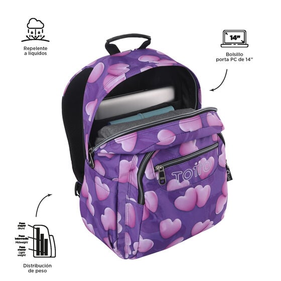 totto Mochila Acuareles - Chubby Solo hoy